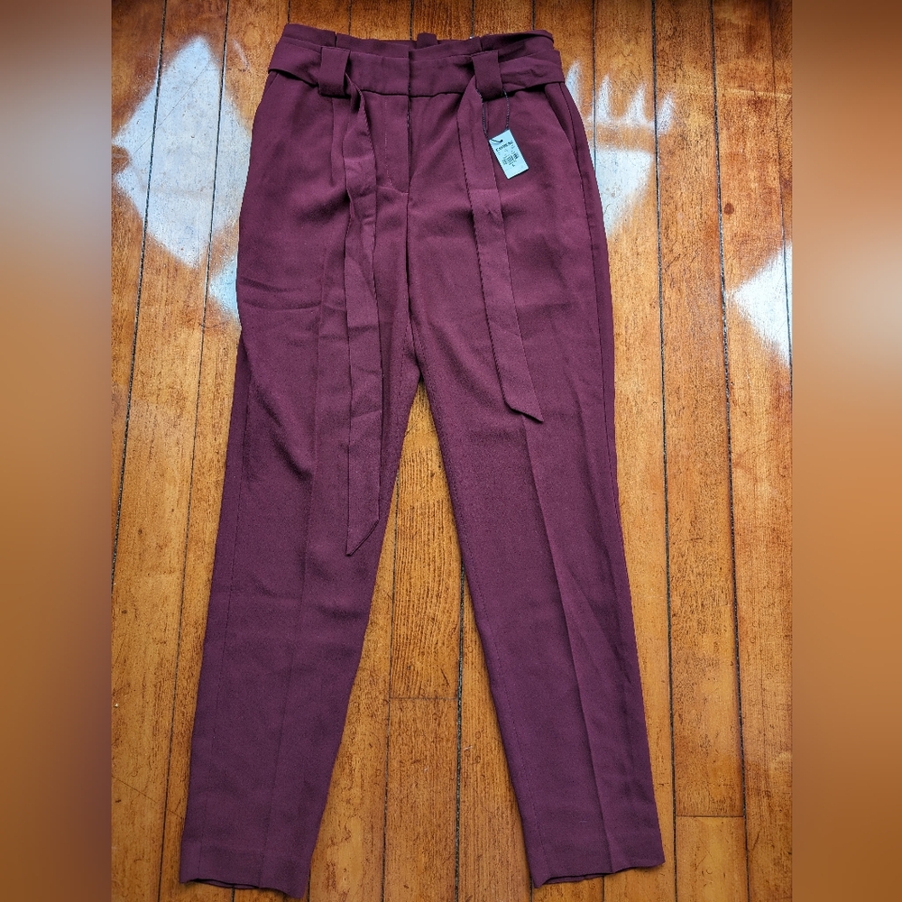 Express Ankle High Rise Pants